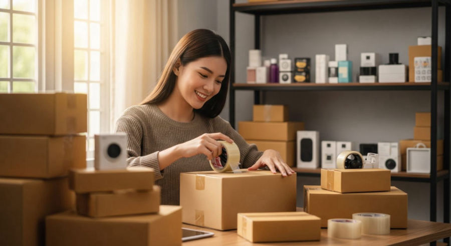 Chủ shop bán hàng online cùng ZaloAI