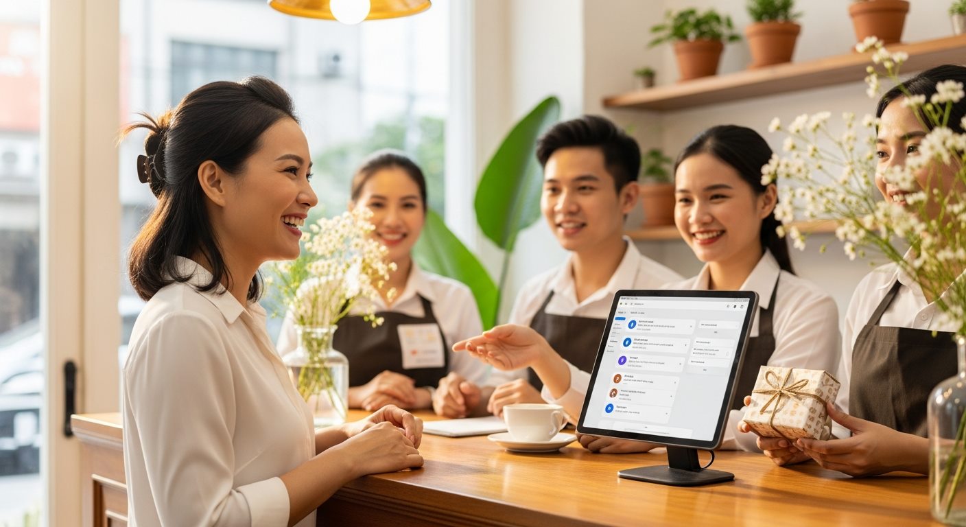 Một hộp thư cho toàn bộ đội sales Zalo